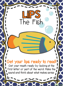 Lips the fish